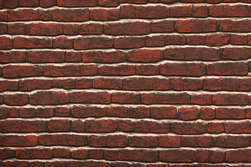 Obraz premium red brick wall 025