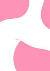 Pink Abstracts Shape Corners Background 