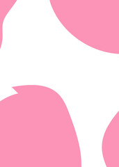 Pink Abstracts Shape Corners Background 