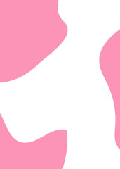 Pink Abstracts Shape Corners Background 