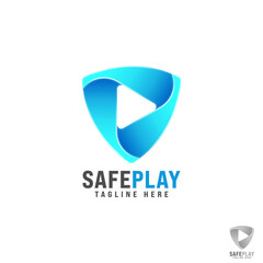Safe Play Logo - Secure Media Streaming