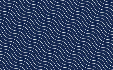 Ocean water marine wave lines pattern background