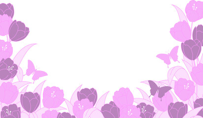 Tulip floral flower,png