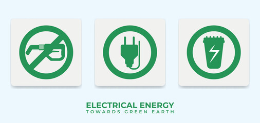 electric energy recharging instructions logo