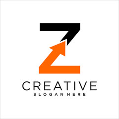 Z Letter Logo Design Template - obrazy, fototapety, plakaty