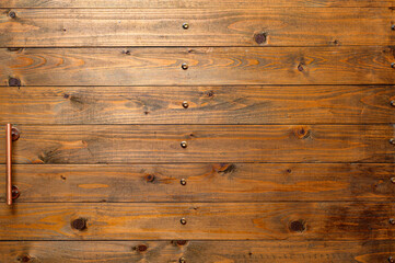 Background of pine wooden door