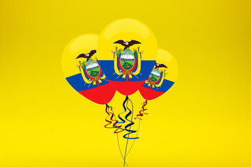Ecuador Balloon Flag