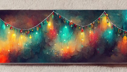 colorfull lamp background