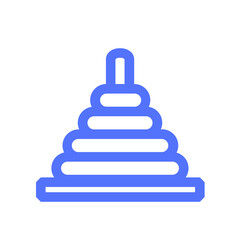 kindergarten pyramid toy baby