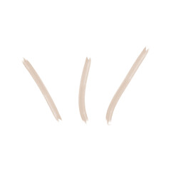 Organic abstracts shapes watercolor brush earth tone style 