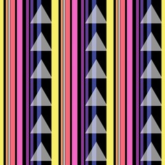 Pattern plaid and stripes design colorful rainbow pink mixed