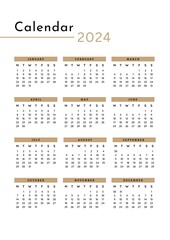 Calendar 2024