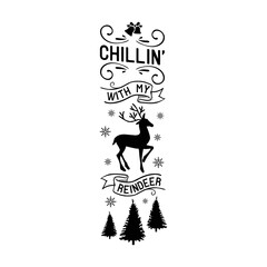 Chillin with my reindeer