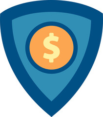money shield icon