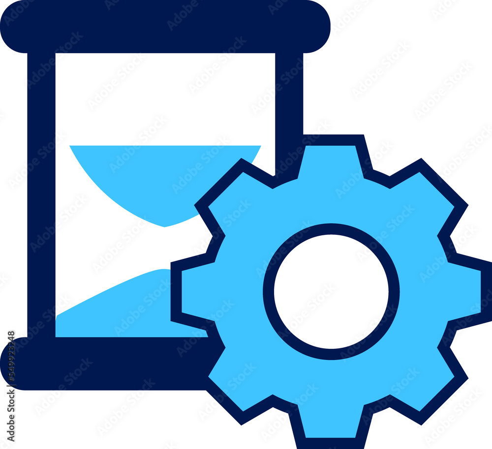 Poster timer setting icon