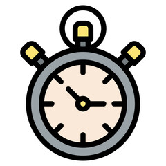 stopwatch fitness workout excercise icon