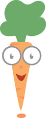 funny carrot cartoon