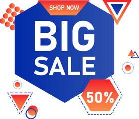 big sale promotion banner