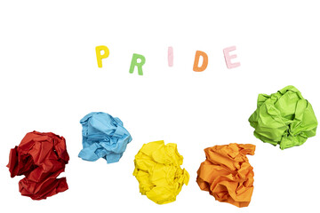Pride movement colors