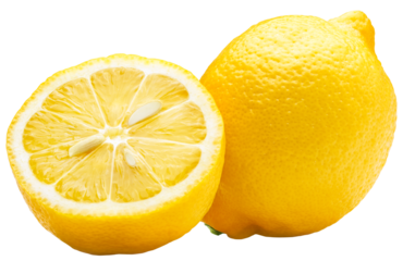 Fresh lemon isolated
