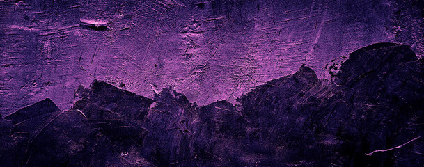 grungy purple abstract concrete wall texture background