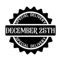 Fototapeta premium Special delivery December