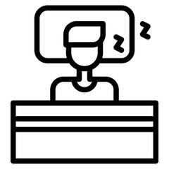 sleep routine diet healthy icon