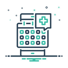 Mix icon for appointments