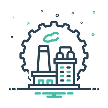 recommend clip art: Mix icon for manufacturer