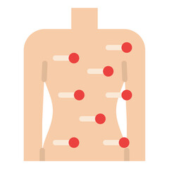 back acupuncture medical spa treatment icon