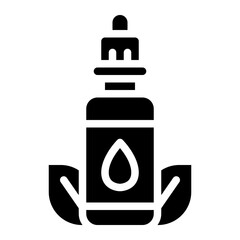 essential oil massage relax icon