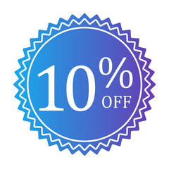 10% OFF Sale Discount Banner