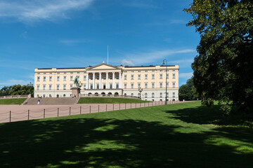 Königliches Schloss, Oslo, Norwegen