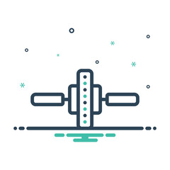 Mix icon for fitted shaped