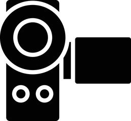 Handy cam Vector Icon
