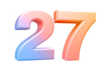 3d gradient number 27