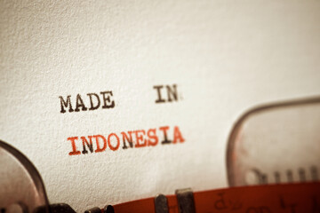 Made in Indonesia