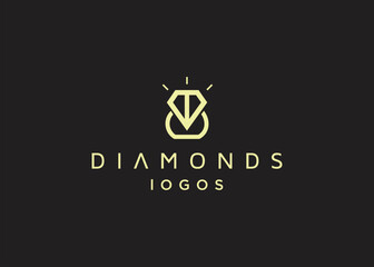 diamond logo jewelry stone 