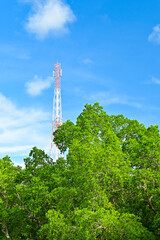 Fototapeta premium power station tower
