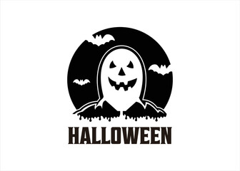 Halloween logo design