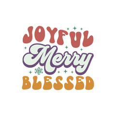 Joyful merry blessed 