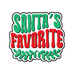 Fototapeta premium Santa's favorite