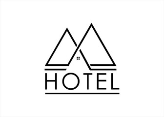 hotel logo icon home house