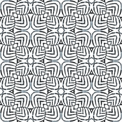 Chevron watercolor pattern. Black and white