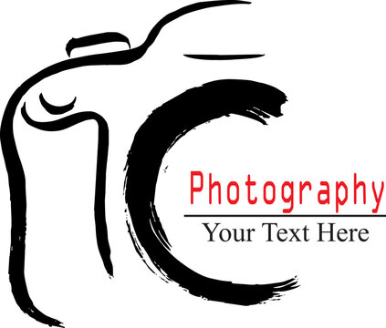 hand drawn doodle digital camera illustration