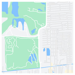 city map for any kind of digital info graphics and print publication.
