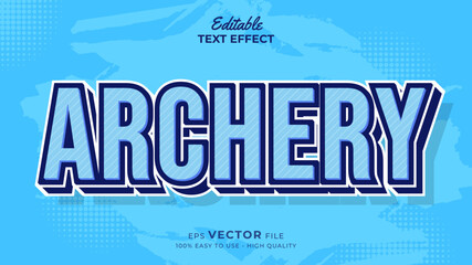 Editable text style effect - sports text effects style illustration