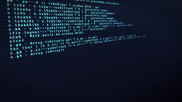 Digital background of writing code with a glitch effect on the screen. The concept of coding, security, mining. 3D rendering