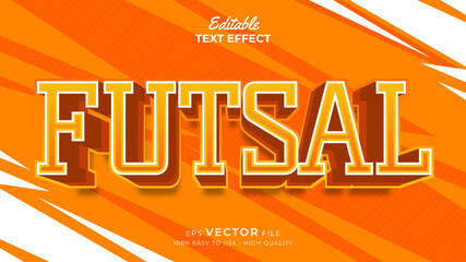 Editable text style effect - sports text effects style illustration
