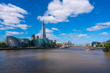 View of the city of  London Skyline, UK